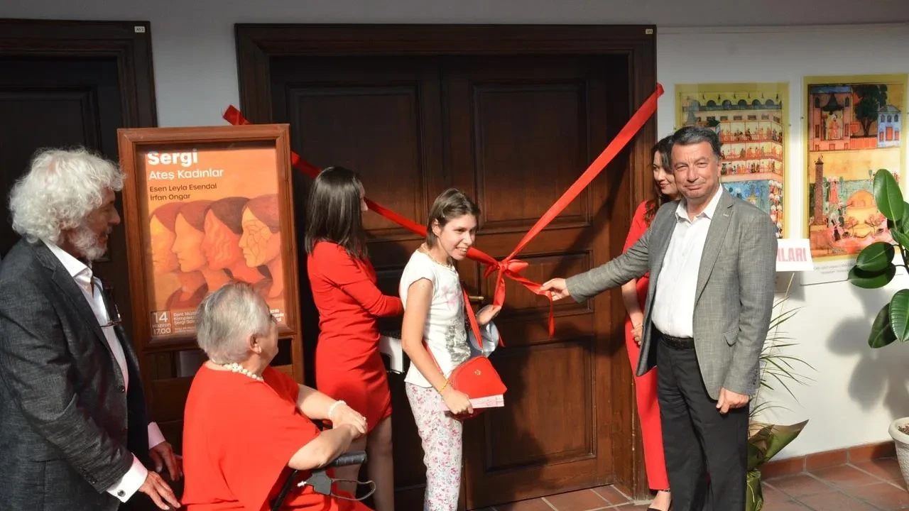 Ateş Kadınlar sergisi Eskişehirde sanatseverlerle buluşuyor