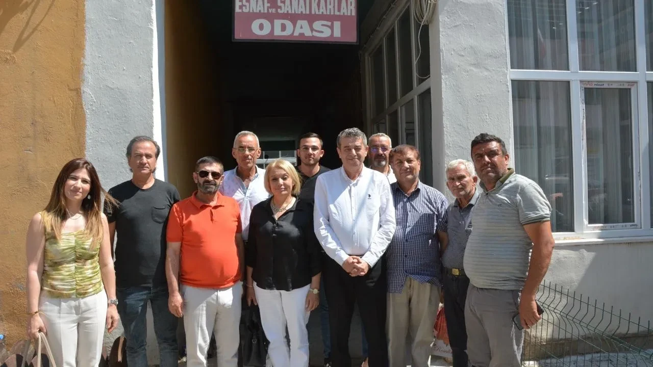 Başkan Künkcü Bozdoğan esnafıyla buluşmaya geldi