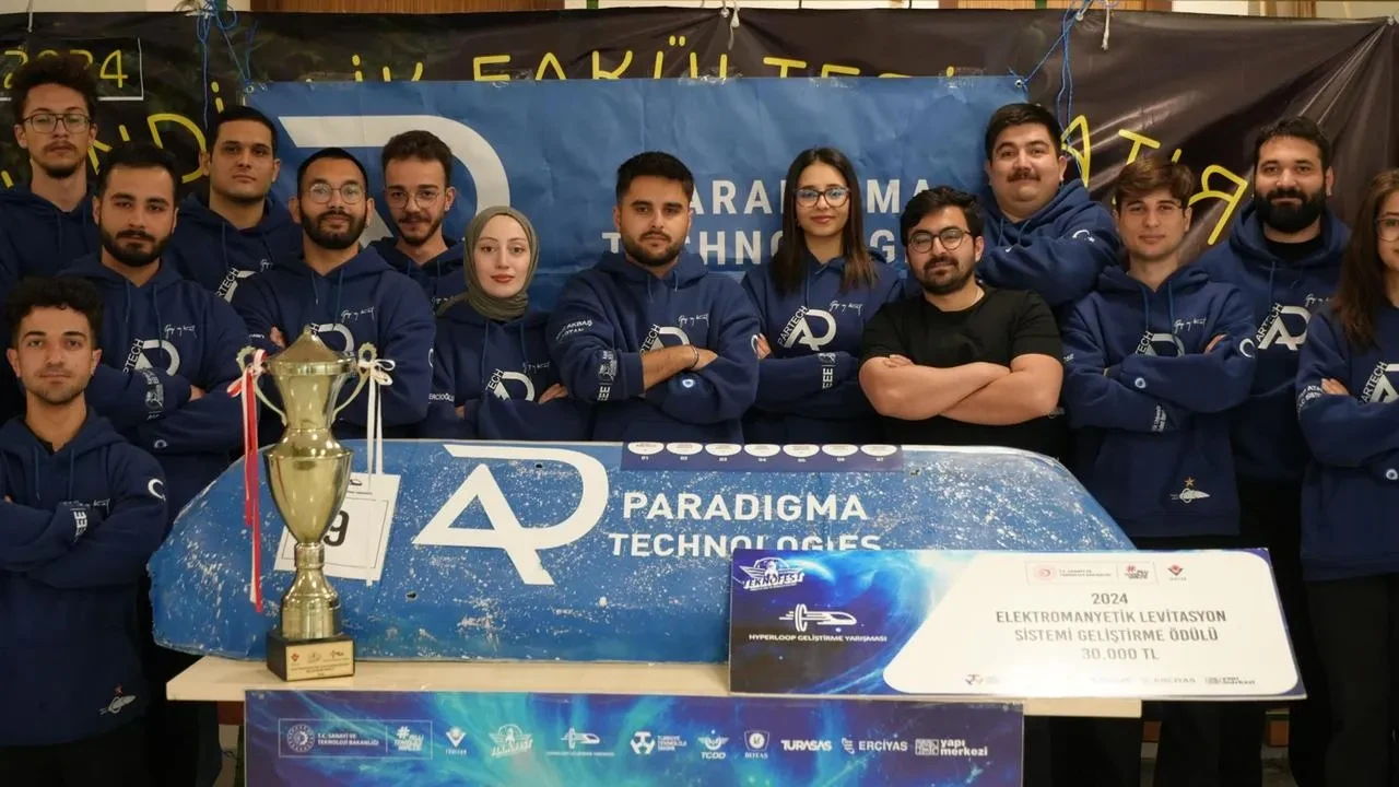 Karabük Üniversitesi TEKNOFEST Hyperloop yarışmasında şampiyonluğa ulaştı