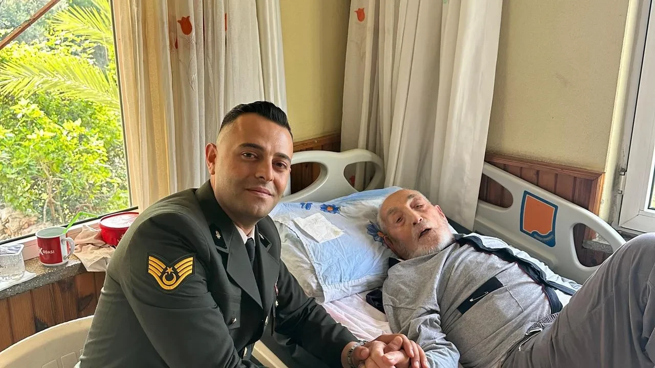 Gazipaşa Askerlik Şubesi Kore Gazisi Çelik ile buluştu