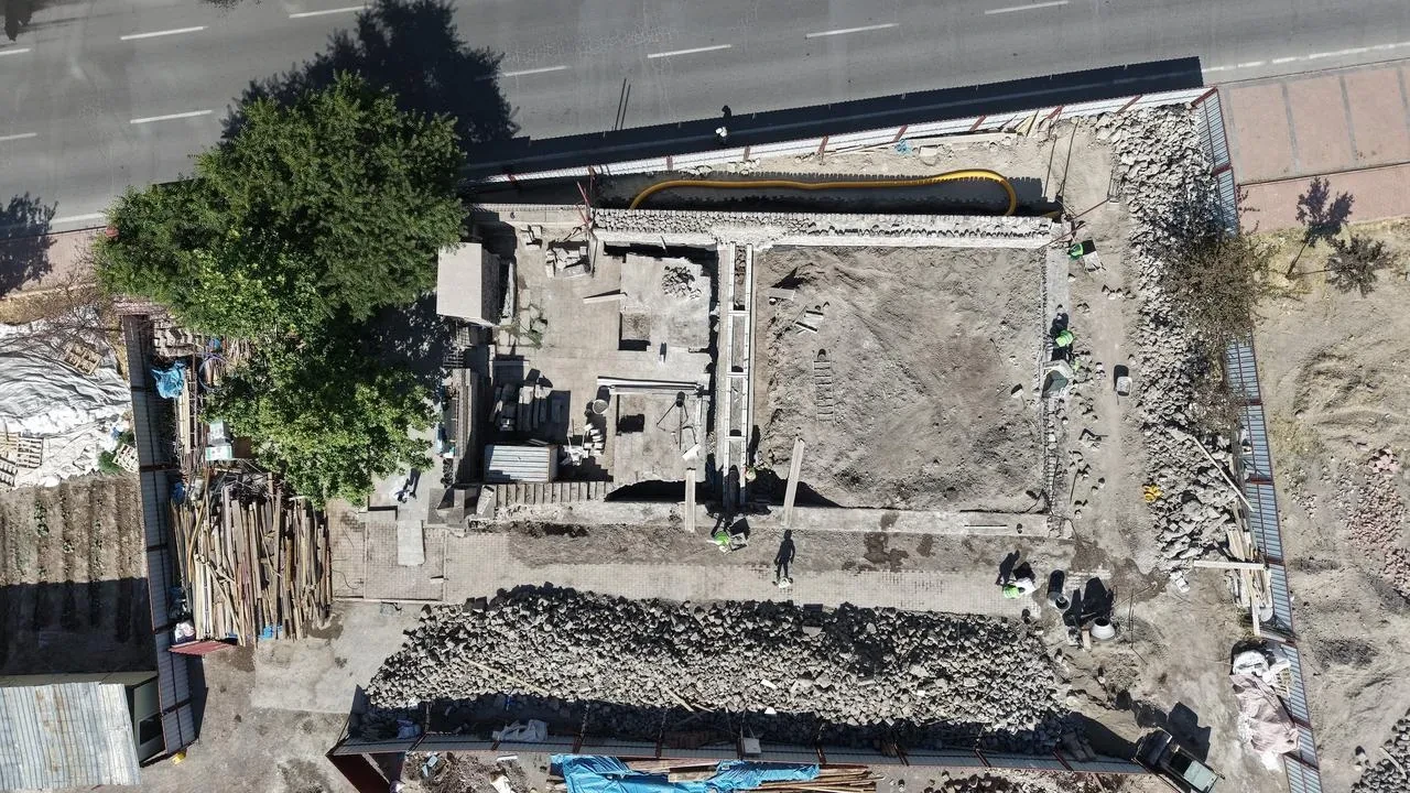 Tarihi Tasmakıran Camii Kayseride yeniden hayat buluyor