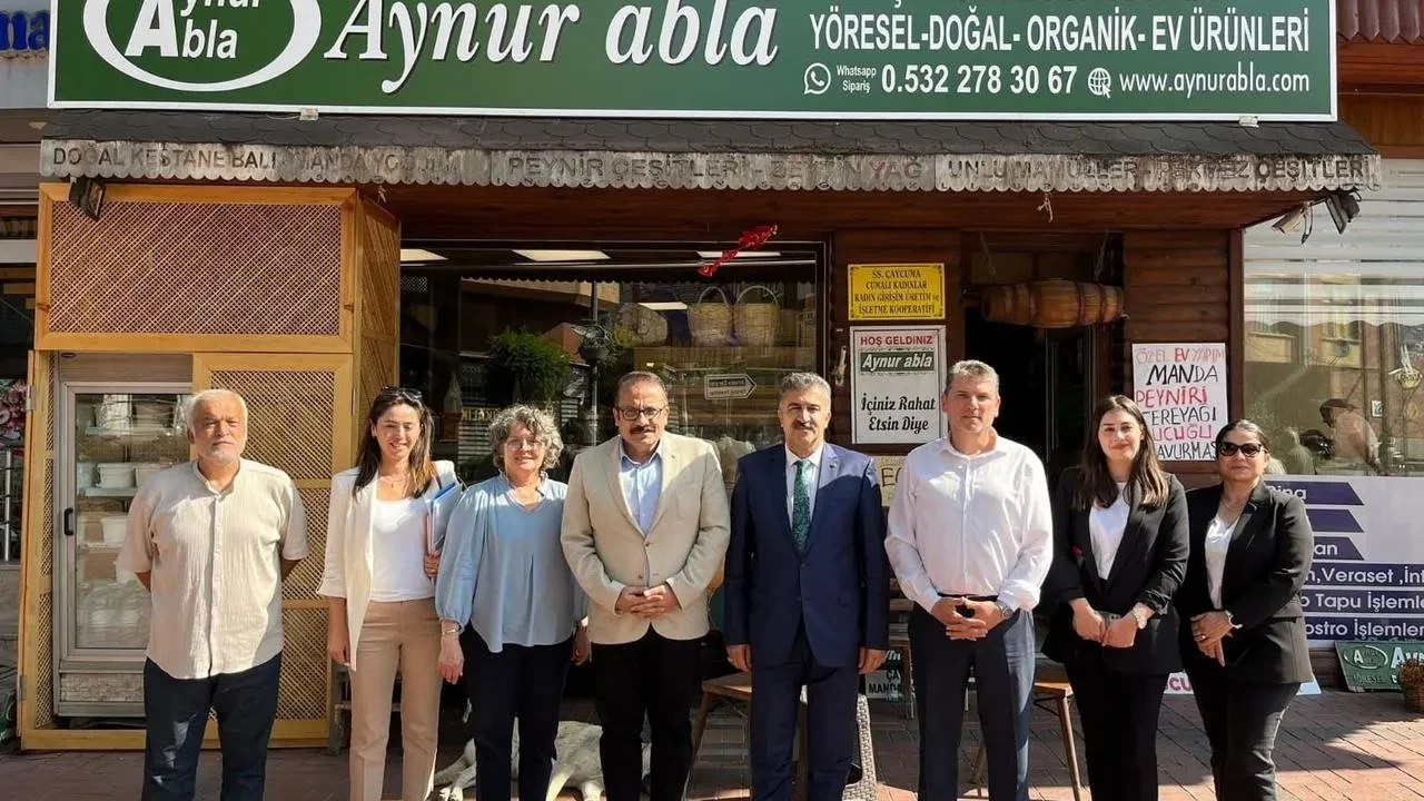 Çaycuma manda yoğurdu Kültür Bakanlığı heyetini ağırladı