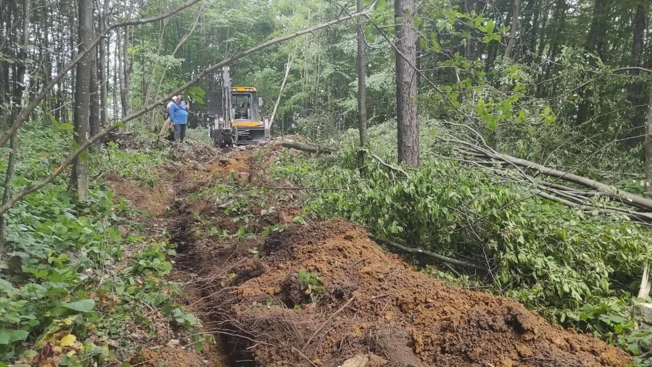 Düzce Çatalçam Köyü içme suyu hattı yenileniyor