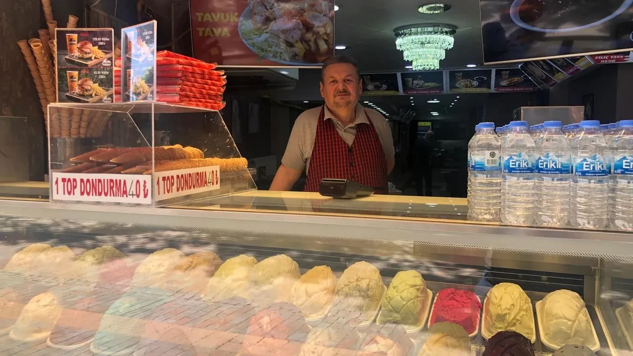 Eskişehirde salepli dondurma satışları üç kat arttı