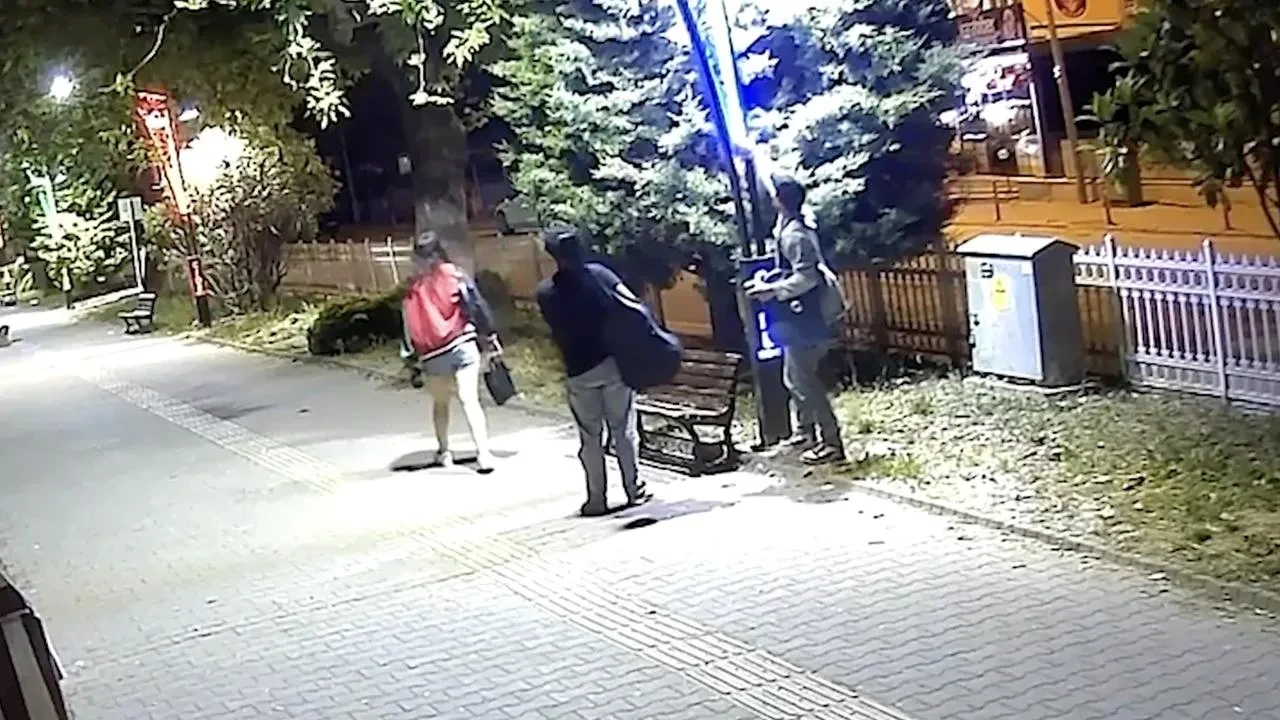 Kastamonu Cide sahilinde gençlerin vandallığı kamerada görüntülendi