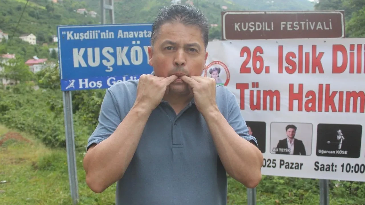 Giresun Kuşköy ıslık dili festivalle yaşatılıyor