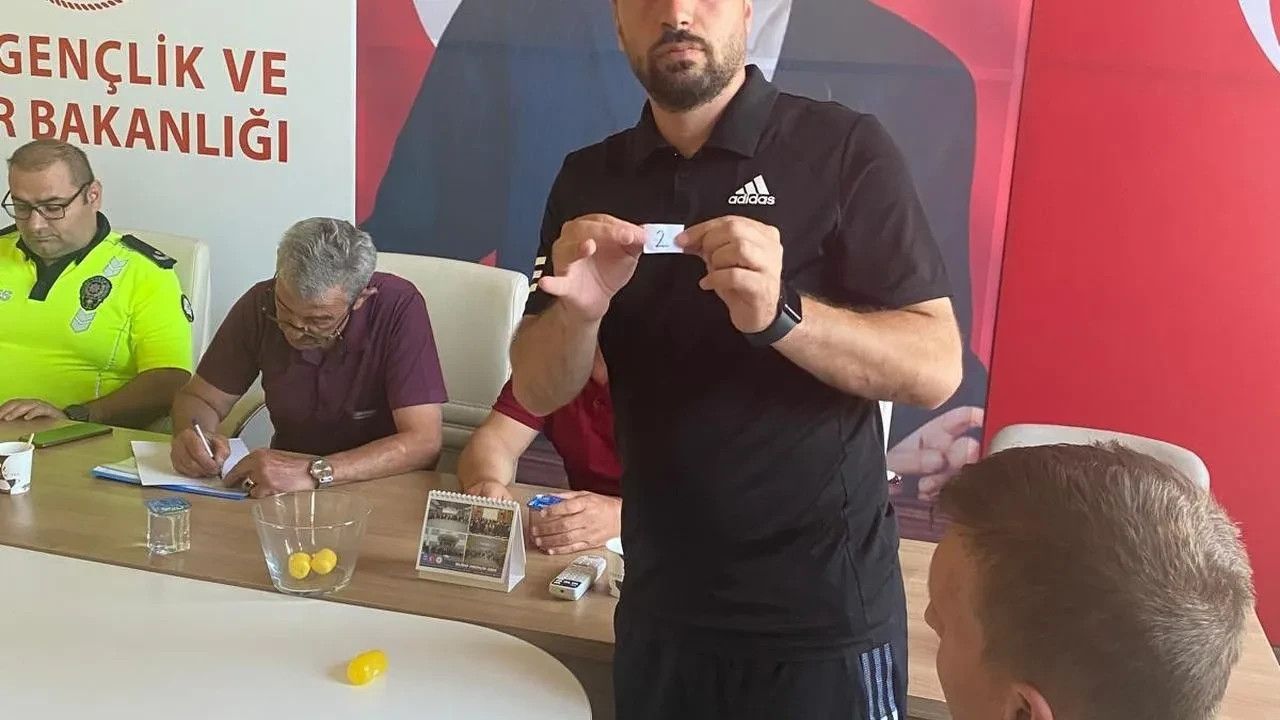 U17 Türkiye Şampiyonası Bilecik kura çekimi yapıldı