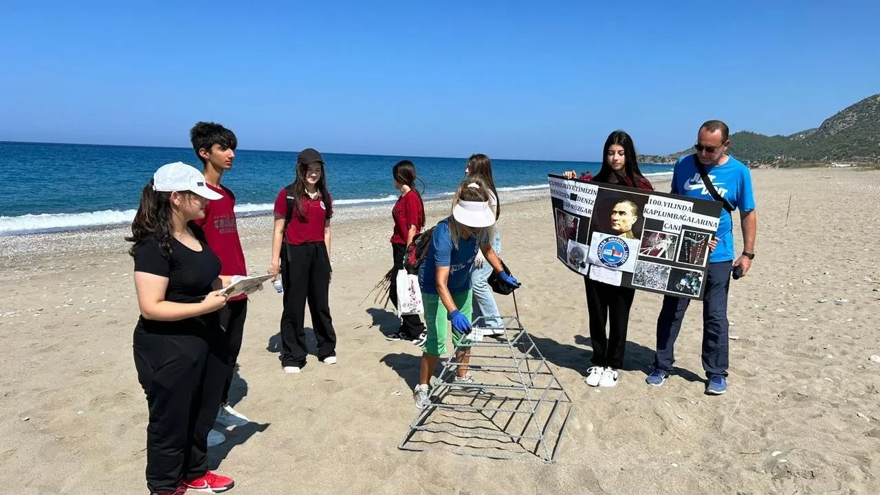 Antalya Gazipaşada caretta carettalar için proje başladı