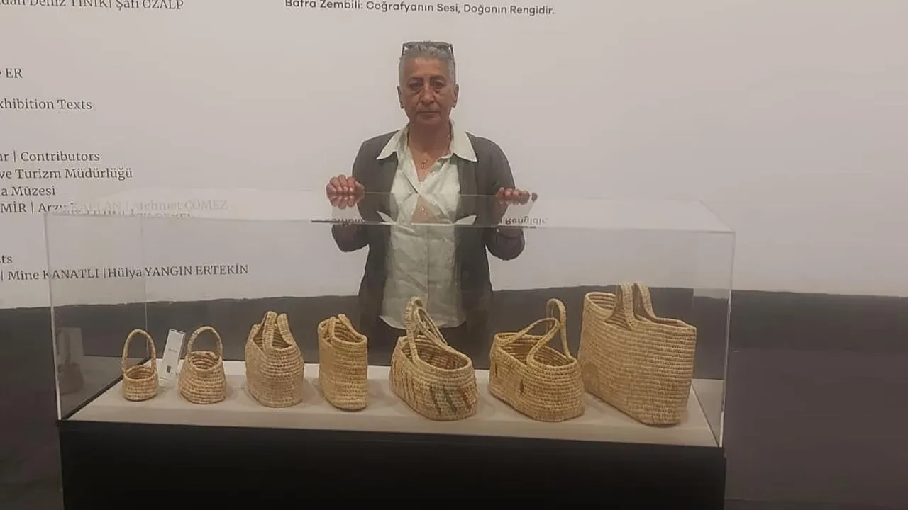 Bafra zembilleri Samsun Kültür Yolu Festivalinde sergileniyor