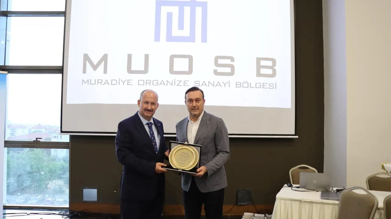Muradiye OSB Kaymakam Atilla Kantayı uğurladı