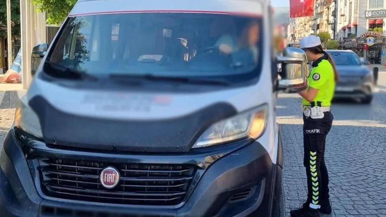 Manisada okul servisleri büyük cezalarla karşılaştı