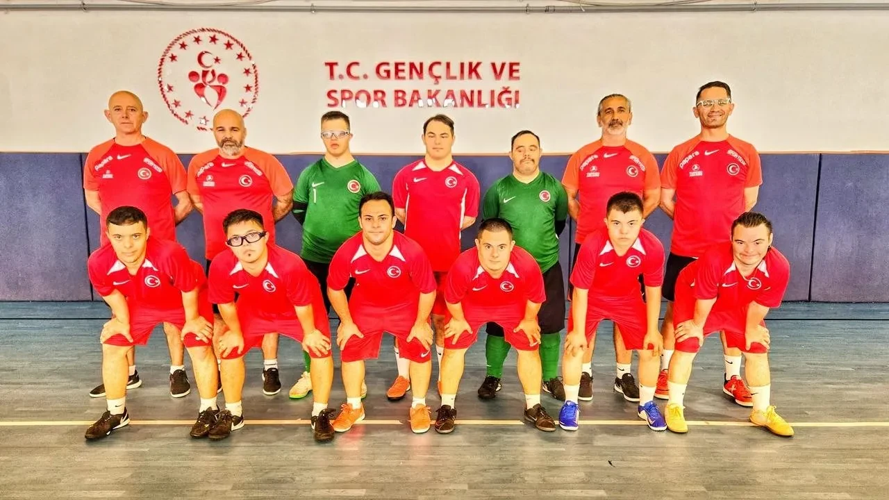 Down Sendromlu Futsal Milli Takımı İtalyada şampiyonluğa hazırlanıyor