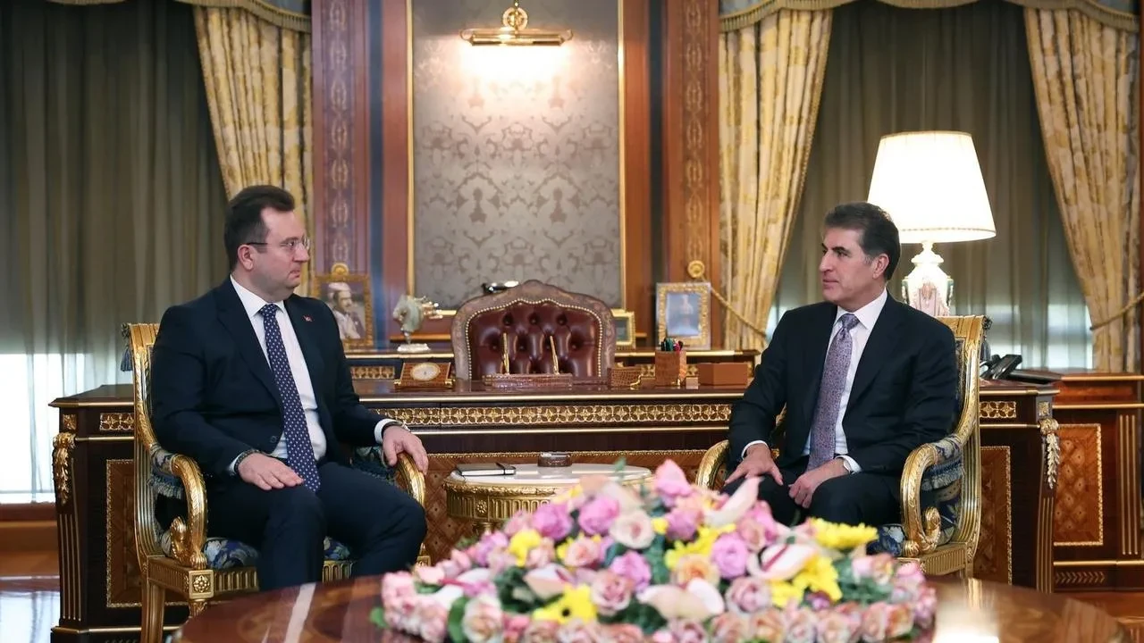 Başkonsolos Topçu ve Barzani Erbilde buluştu
