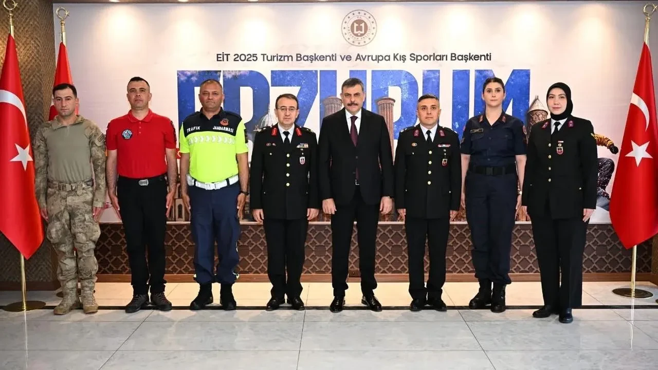 Erzurumda Jandarma Teşkilatı 186 yılını coşkuyla kutladı