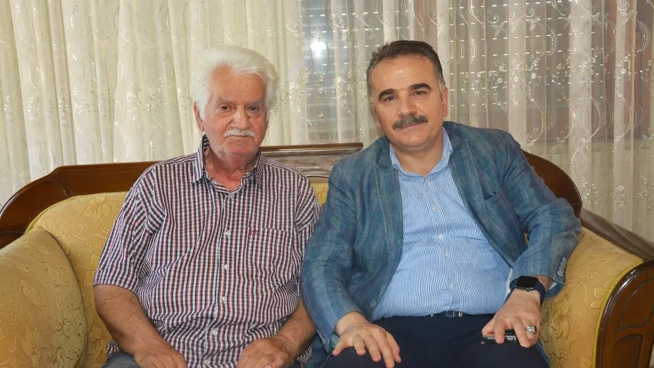 Kaymakam Odabaş şehit babalarını Babalar Gününde ziyaret etti