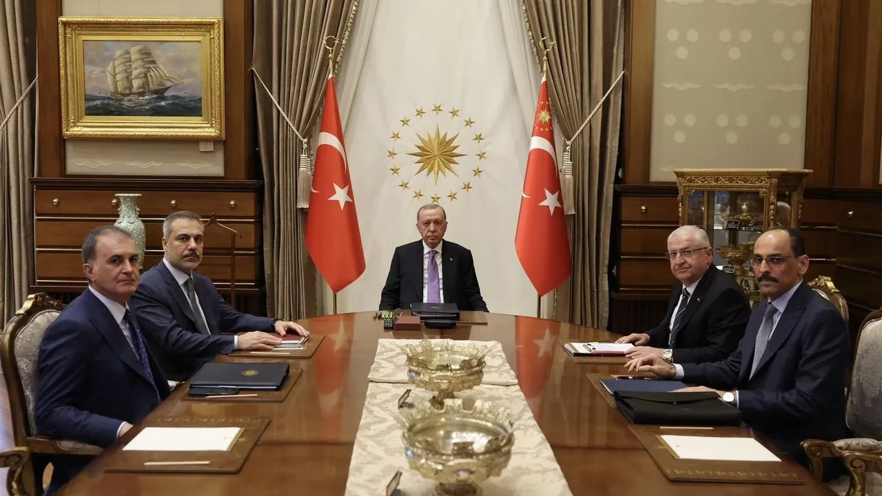 Erdoğan İsrail İran gerginliğini Külliyede görüştü