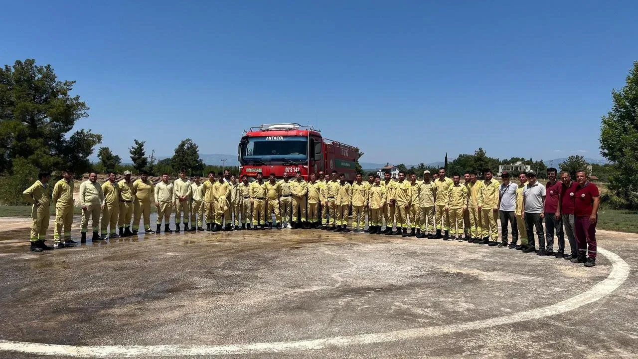 Serik Orman İşletme Müdürlüğü yangın ekibini güçlendiriyor