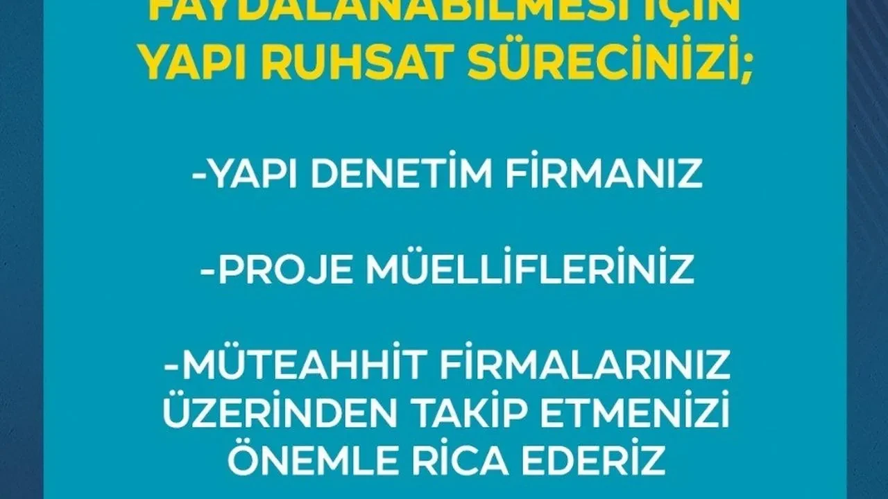 Yeşilyurt Belediyesi kentsel dönüşüm başvuruları başladı