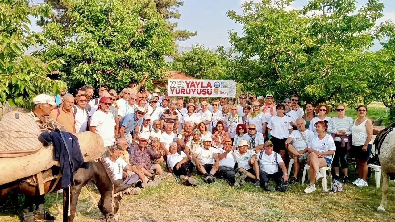 Yörükler Fethiye Göcek yaylalarını üç günde yürüdü