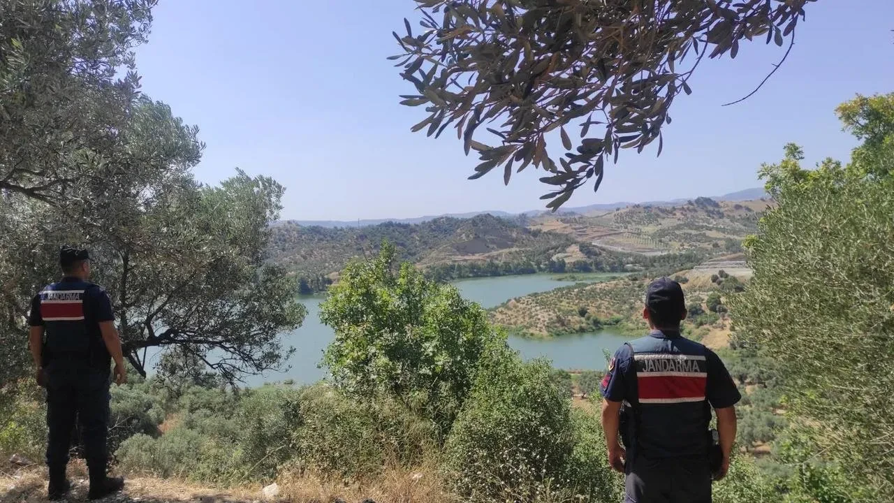 Aydın ormanları jandarma ve İHA ile korunuyor