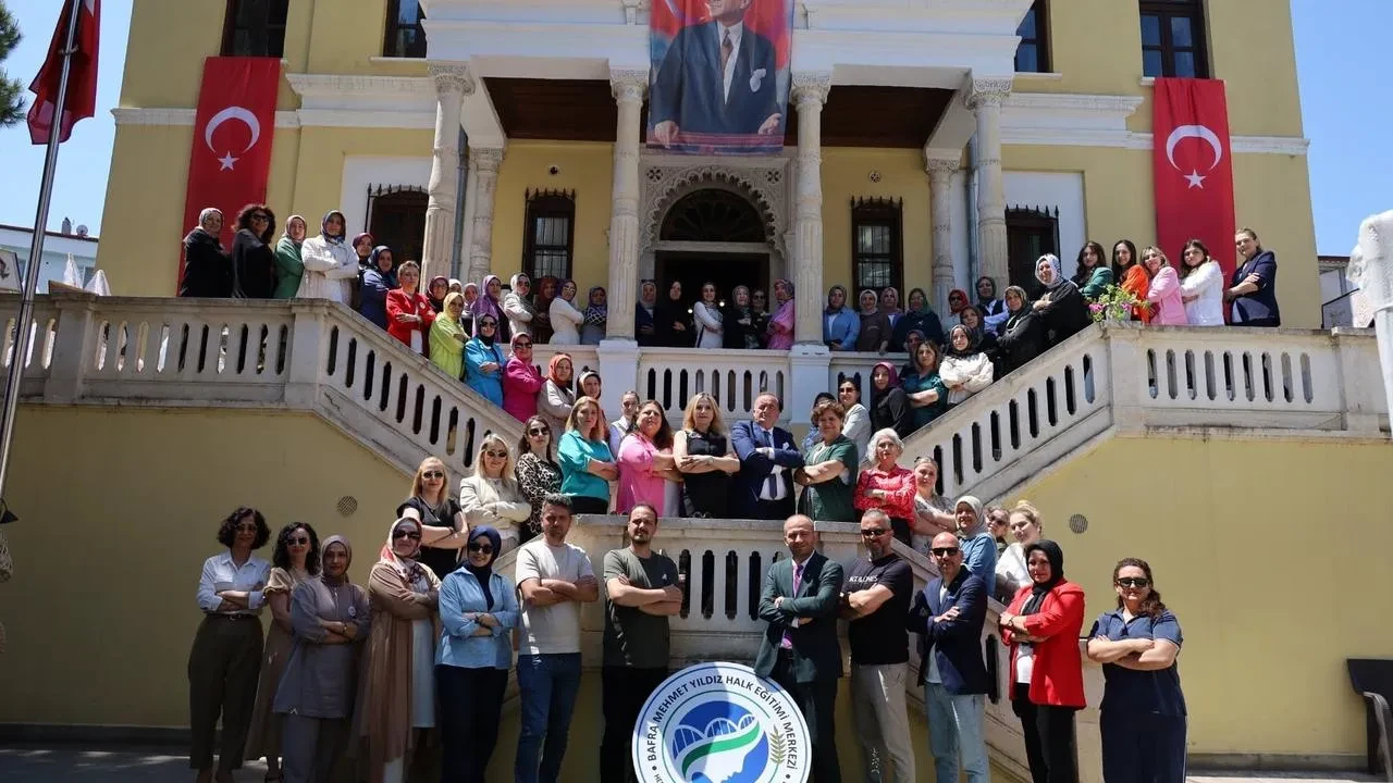 Bafra Halk Eğitim Merkezi binlerce kursiyere ulaştı