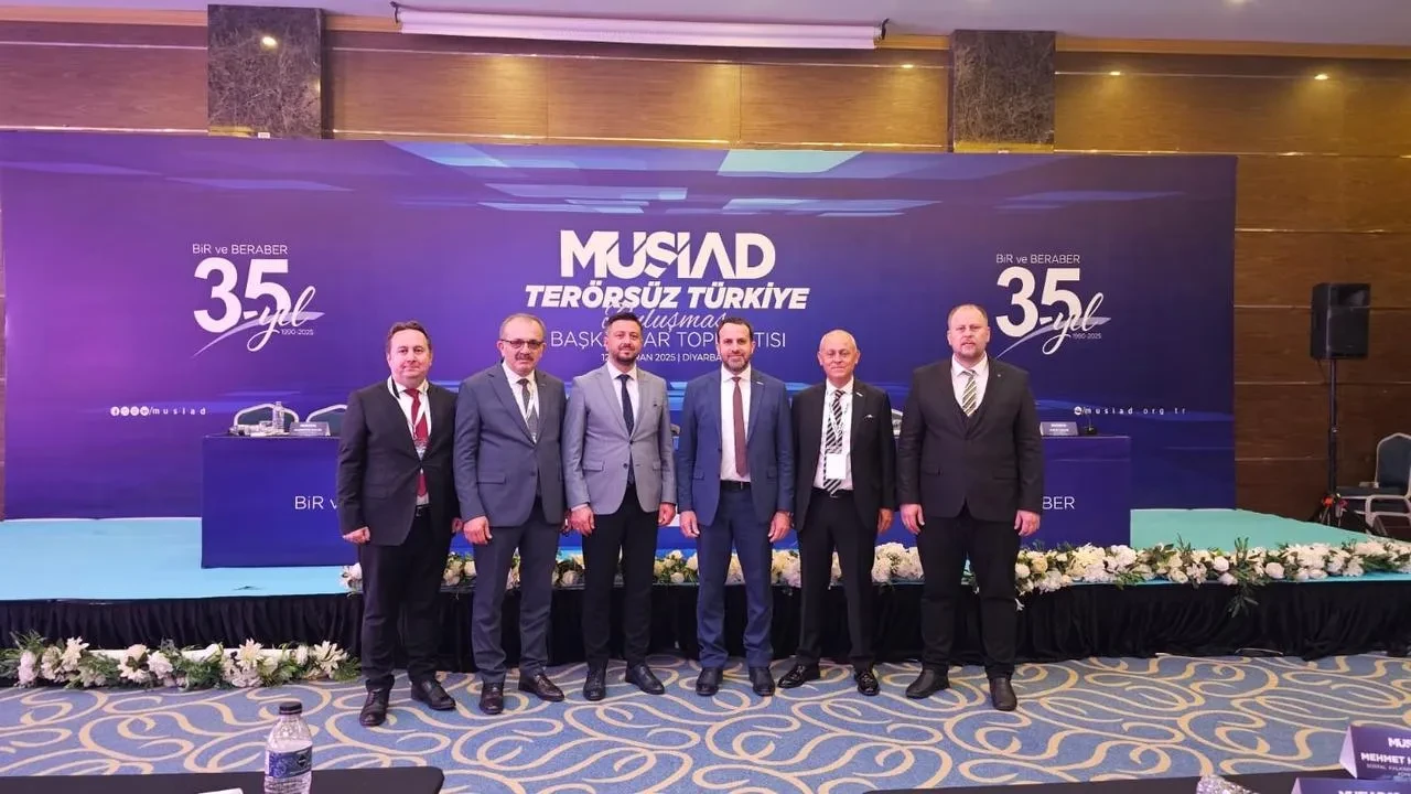 MÜSİAD Düzce heyeti Diyarbakır toplantısında buluştu