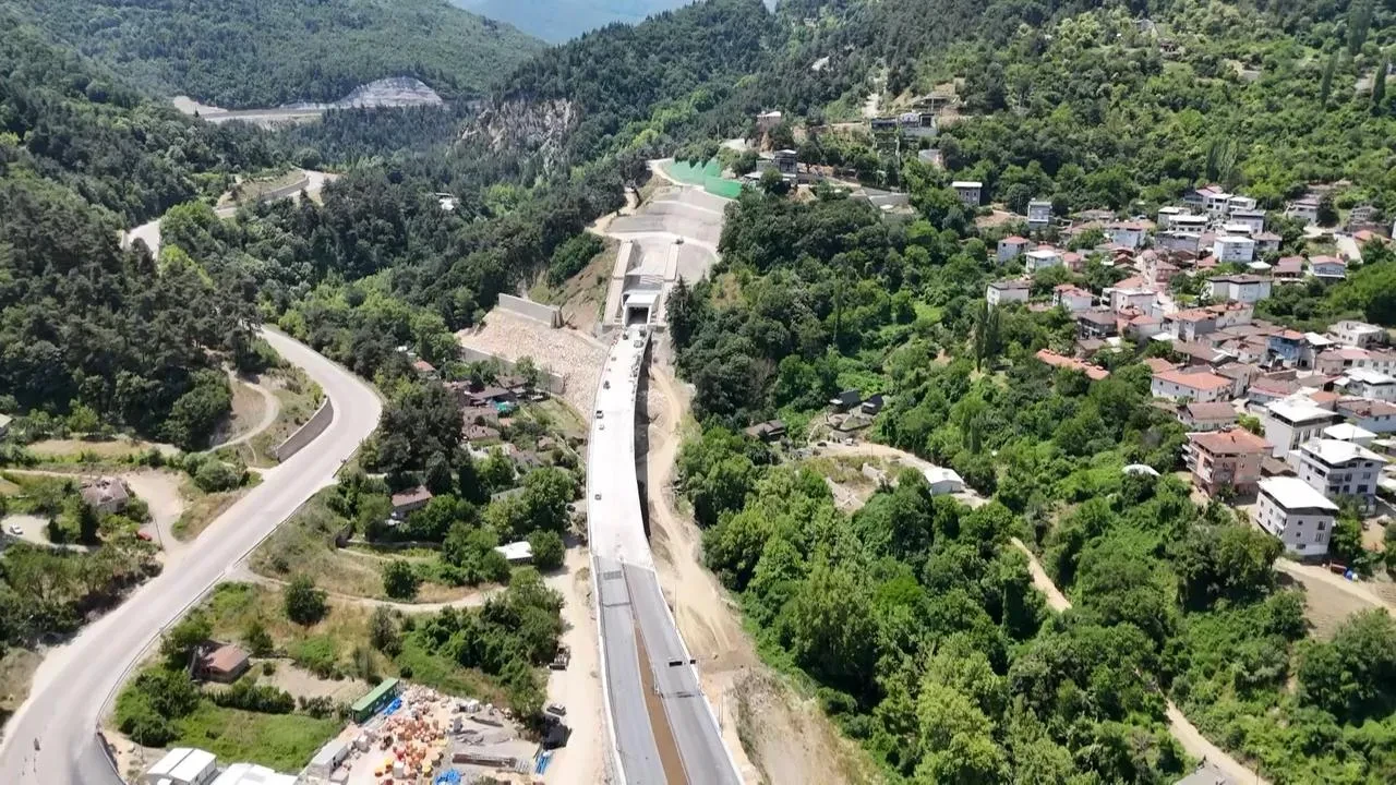 Bursa Doğancı Tüneli ile yolculuk süresi kısalıyor