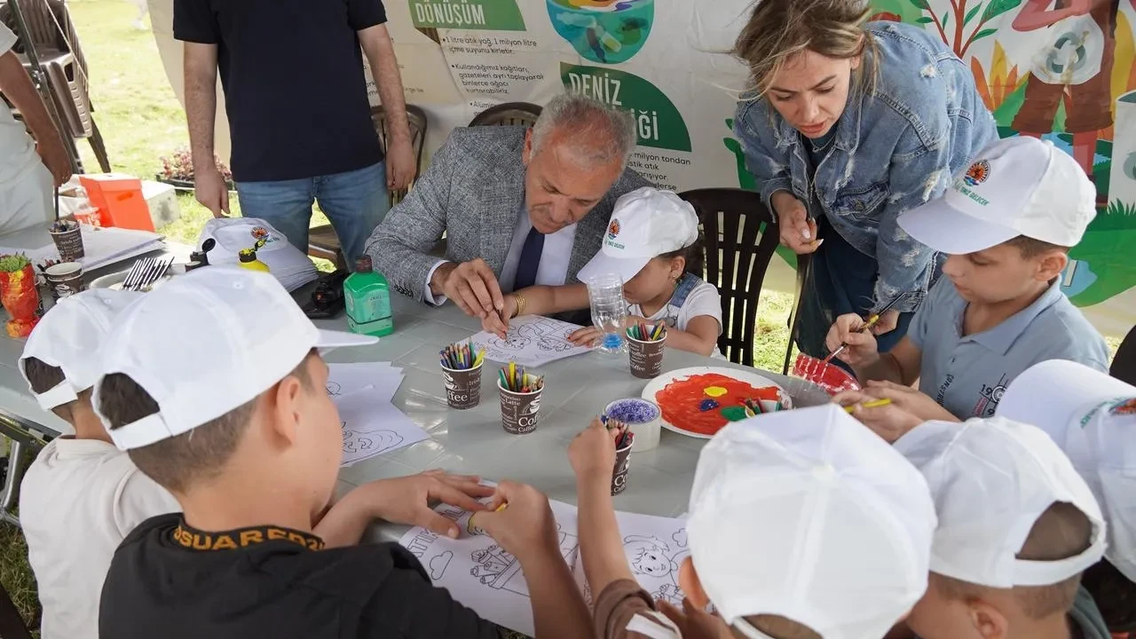 Atakumlu çocuklar Dünya Çevre Haftasını coşkuyla kutladı