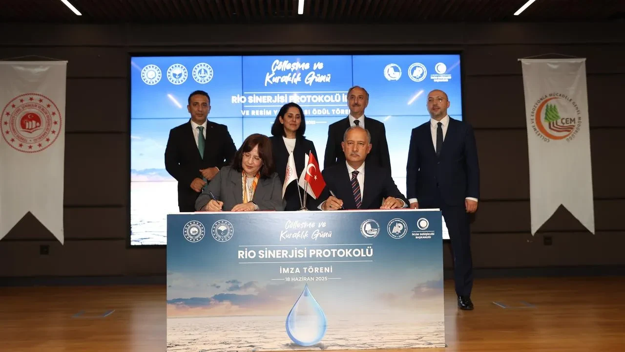 Bakanlıklar Rio Sinerjisi ile çölleşmeye karşı birleşti