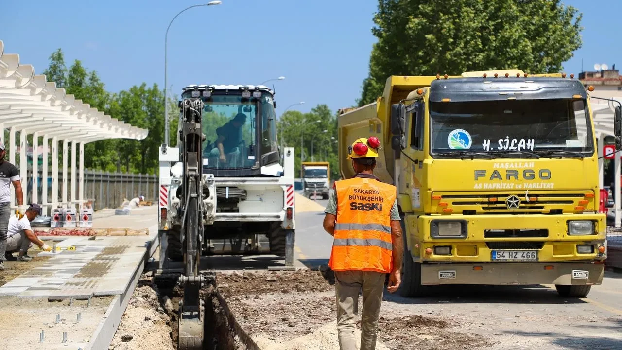 Sakarya metrobüs hattında 79 kişilik ekip çalışıyor