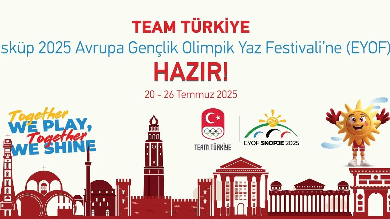 Team Türkiye Üsküp EYOF için hazırlanıyor