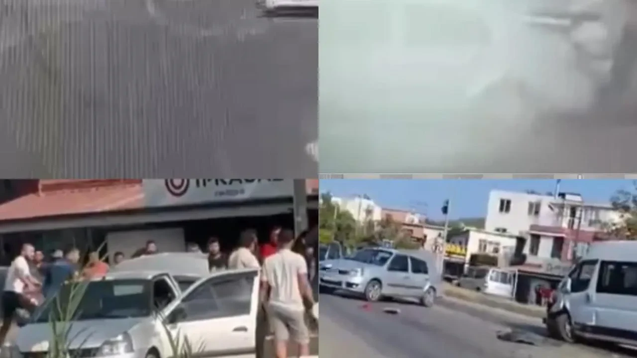 Bozyazı’da husumetli iki aile trafikte çarpıştıktan sonra bıçaklı sopalı kavga etti.