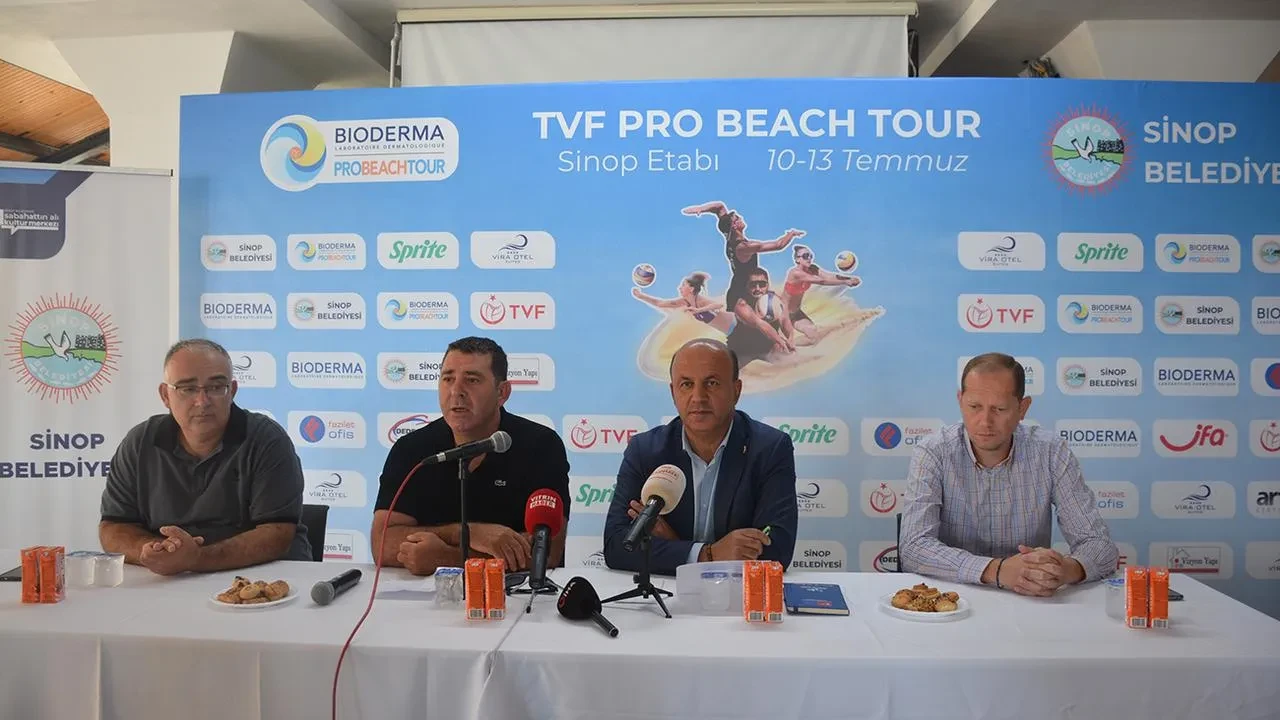 Sinop Pro Beach Voleybol Turnuvası Temmuzda başlıyor