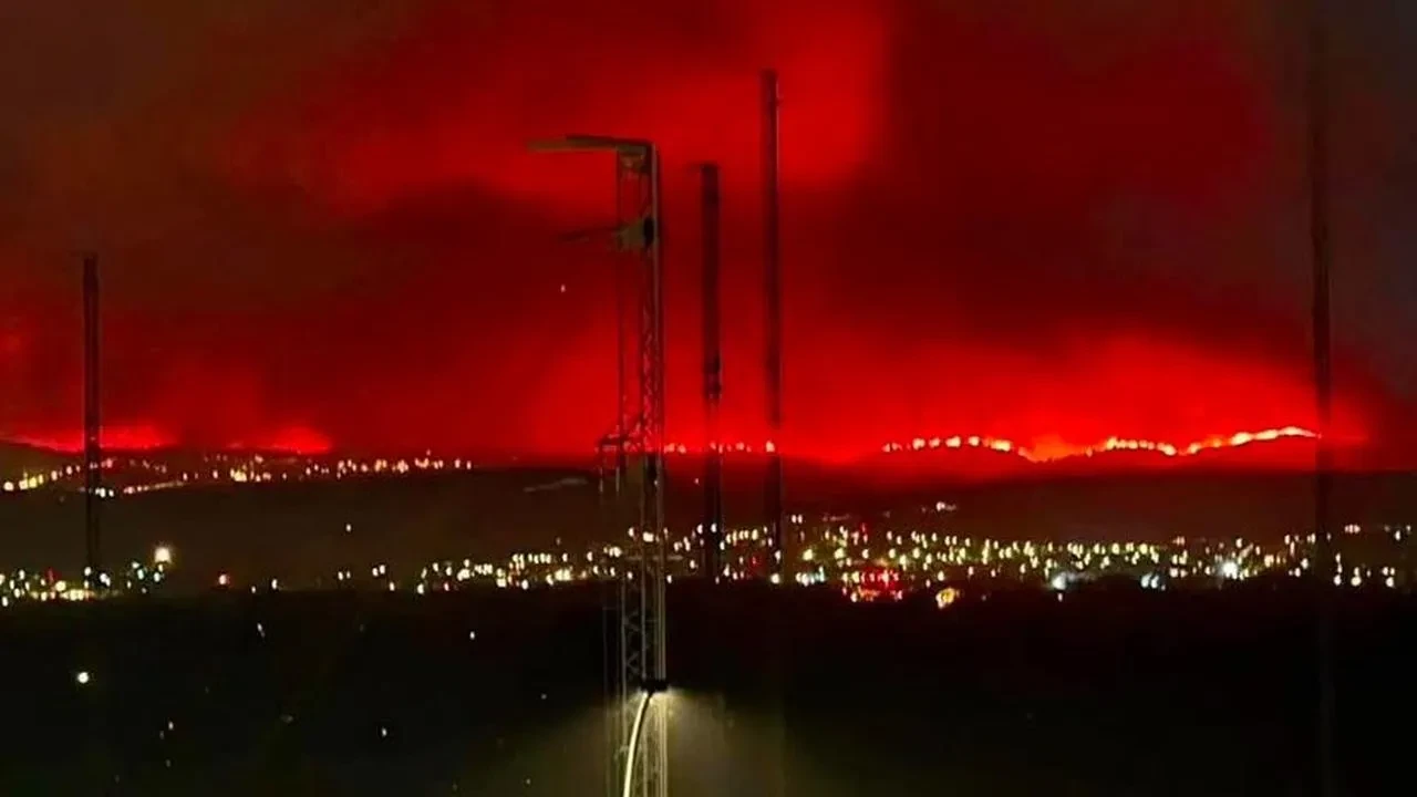 Güney Kıbrıs Rum Yönetimi’nde Limasol’da orman yangınında 1 kişi hayatını kaybetti