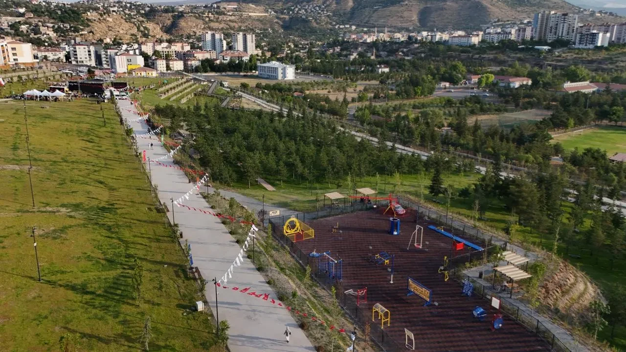 Talas Millet Bahçesi Kayseri’de törenle hizmete açıldı