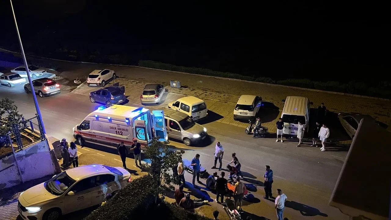 Eğirdir’de Otomobil ile Motosiklet Çarpıştı 2 Kişi Yaralandı