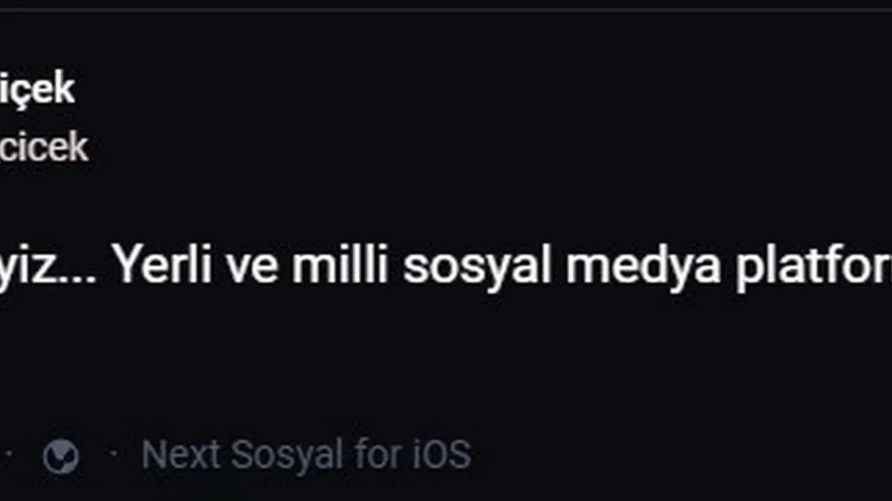 Kayseri Valisi Gökmen Çiçek yerli sosyal medya platformu NEXT'e katıldı