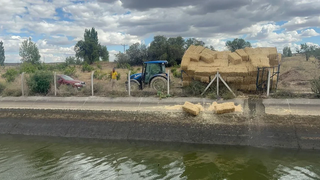 Nevşehir Gülşehirde kayıp genci bulmak için havuz boşaltılıyor