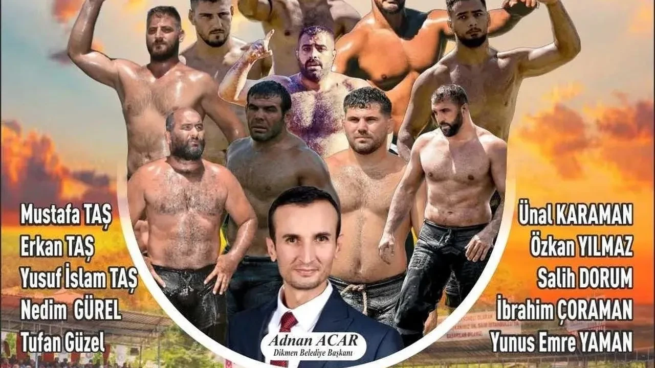 Dikmen’de 58. Yağlı Güreşler ve Sırık Kebabı Festivali başlıyor
