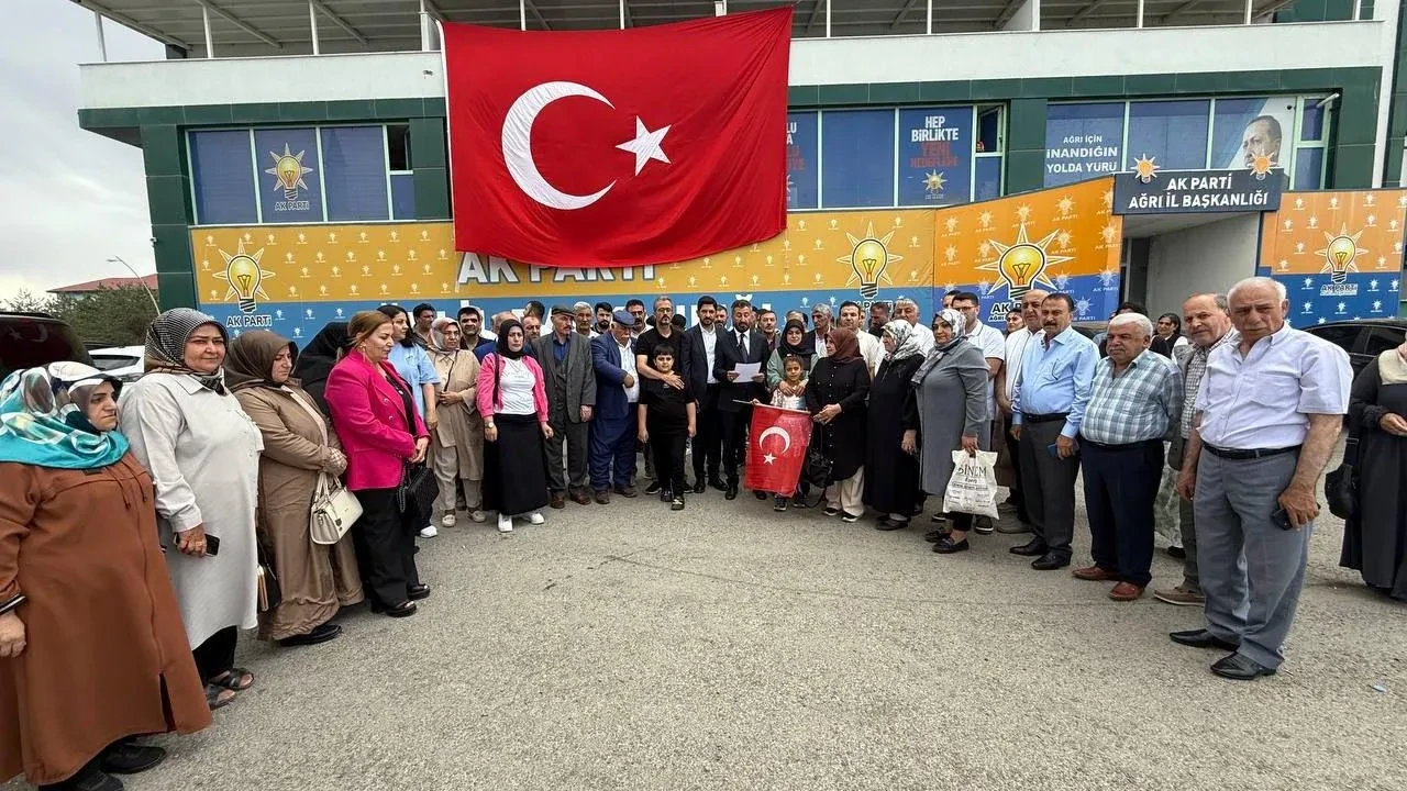 Ak Parti Ağrı İl Başkanı Yıldız terörsüz türkiye hedefini açıkladı