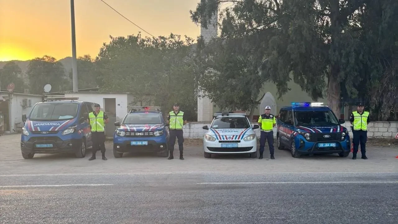 Karpuzlu'da Drone Destekli Trafik Denetimi İle Cezalar Kesildi