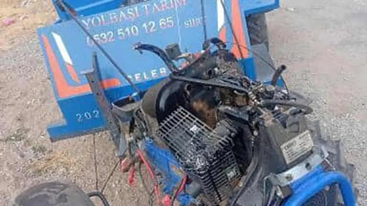 Siirt'in Pervari ilçesinde patpat devrildi 1 kişi ağır yaralandı