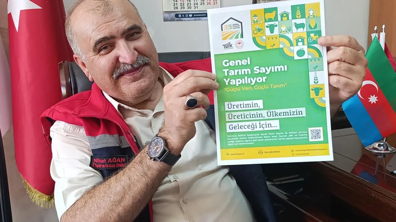 Zonguldak tarım sayımı 24 yıl sonra başladı