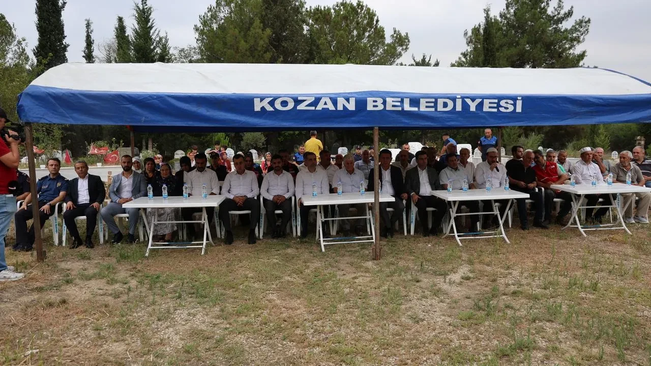 Şehit polis Aytekin Kuru Adana'nın Kozan ilçesinde anıldı