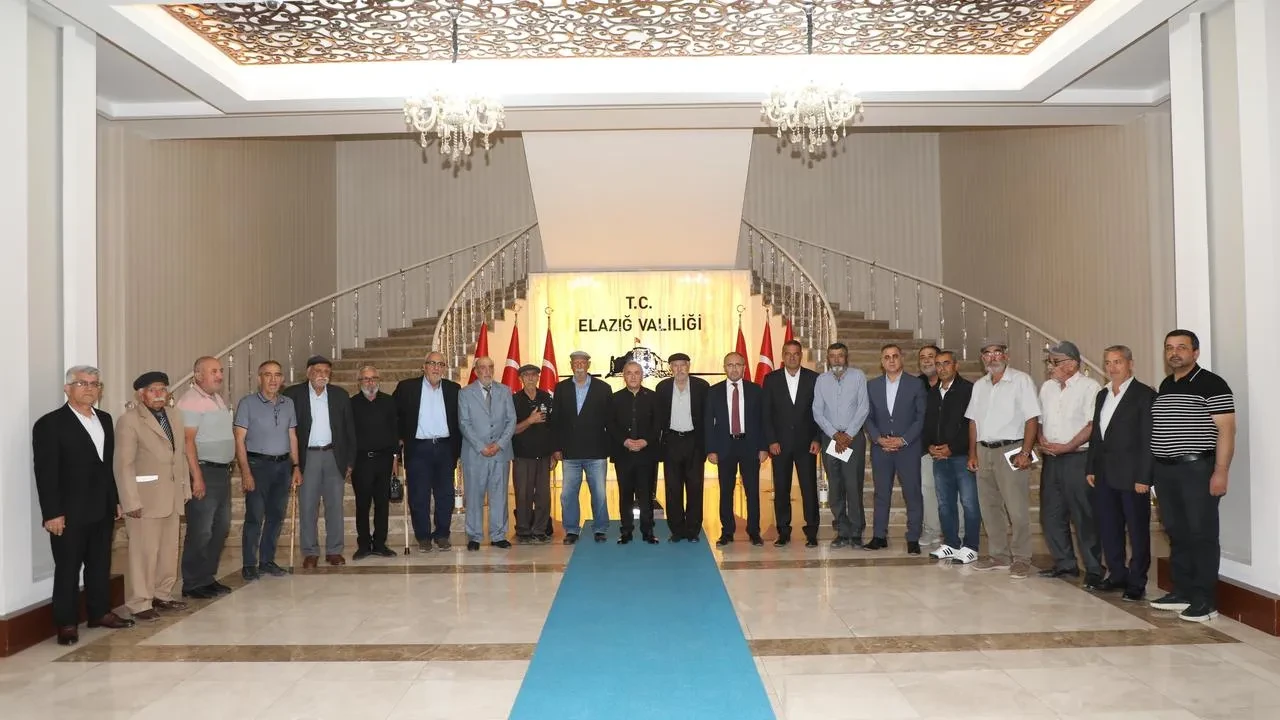 Elazığ Valiliğinde Yas ı Matem buluşması gerçekleşti