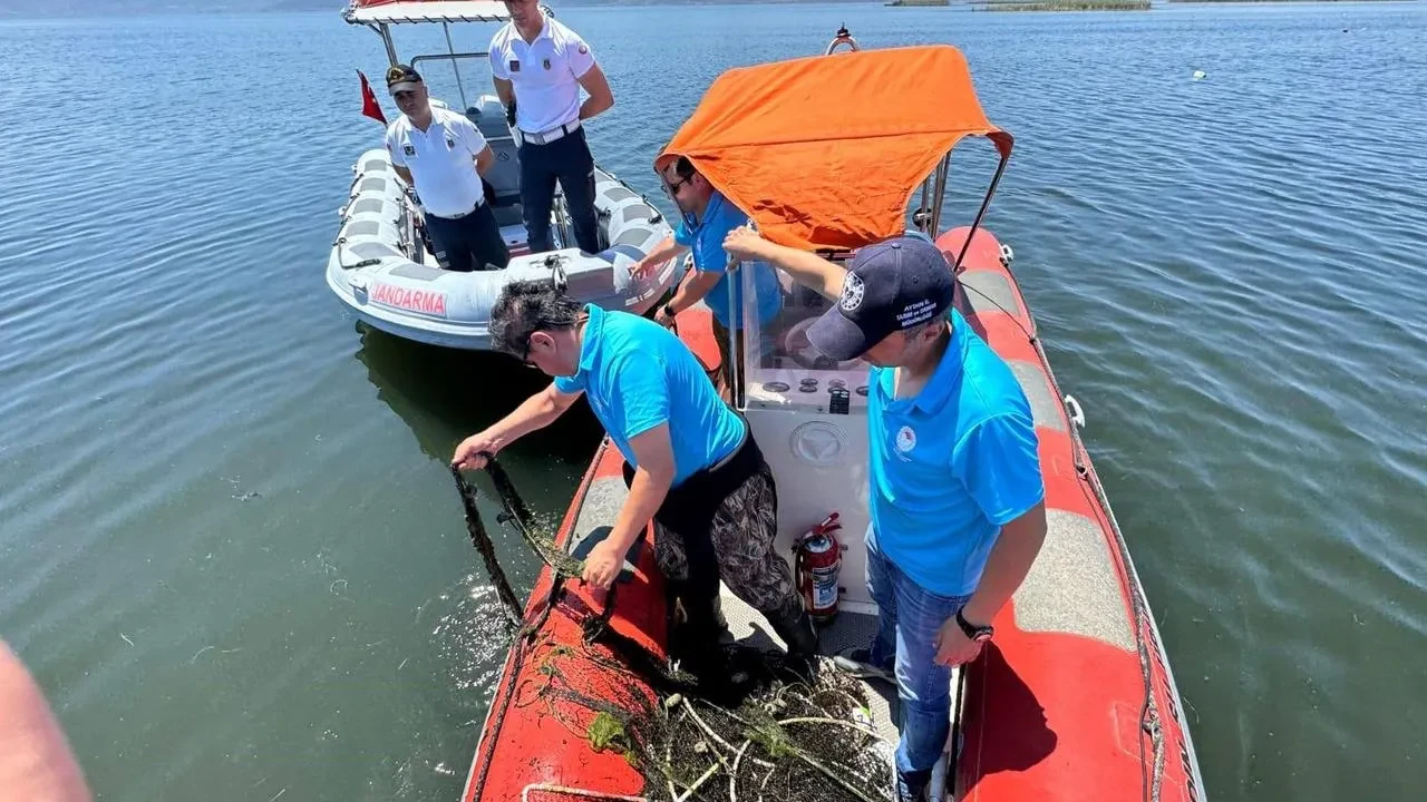 Bafa Gölü’nde Su Ürünleri Denetimi Yapıldı