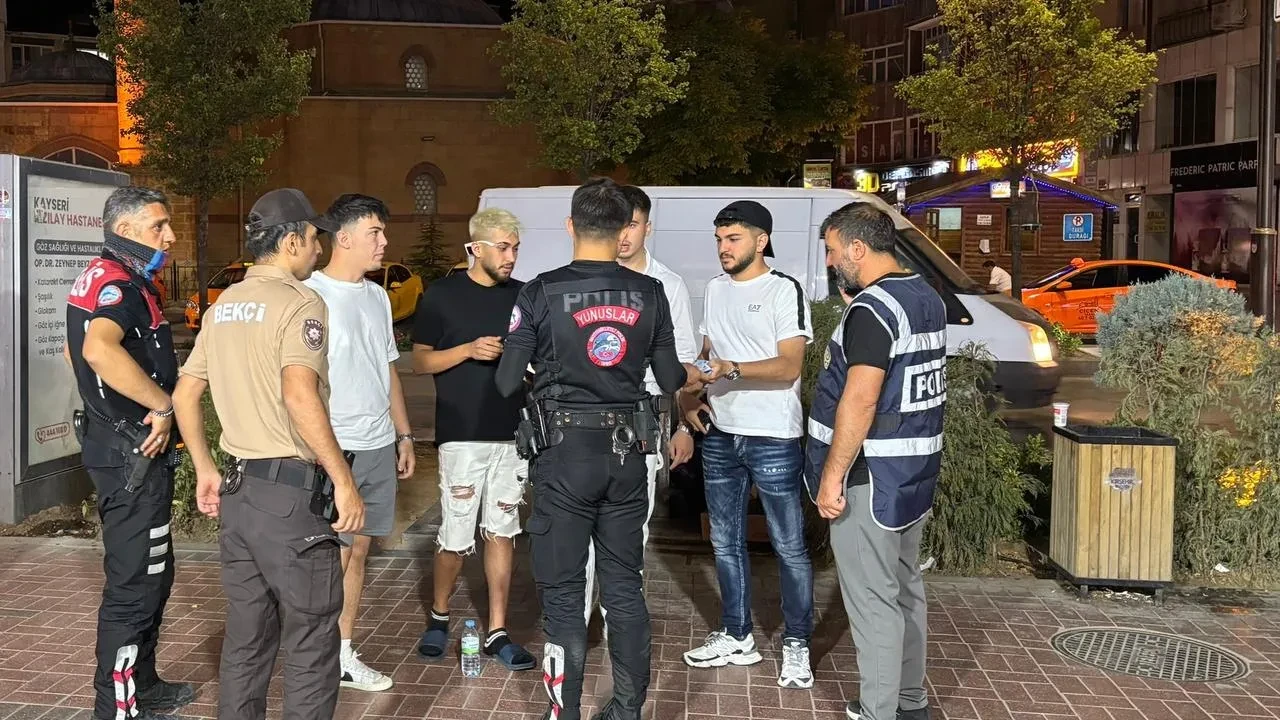 Kırşehir'de polis ekipleri 284 kişiyi sorguladı