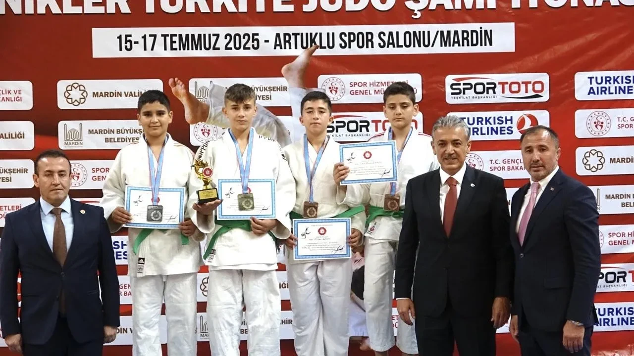 Mardin'de Spor Toto Minikler Türkiye Judo Şampiyonası başladı