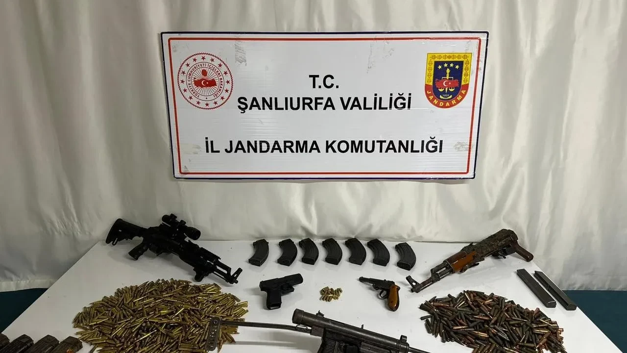 Şanlıurfa'da silah kaçakçılığı operasyonunda 4 kişi gözaltına alındı