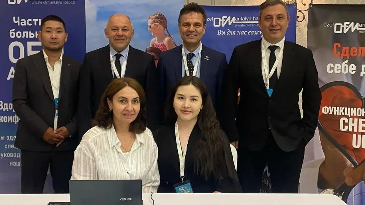 Özel OFM Antalya Hastanesi Kazakistan’da Türkiye’yi temsil etti